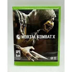 Mortal Kombat X (Microsoft Xbox One, 2015 Game Case And Manual